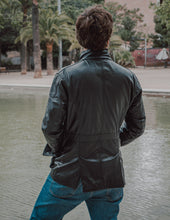 Close-up of the sleeve cuff and stitching, showcasing the craftsmanship of the Jacket Coat.