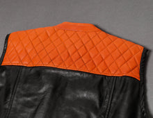 best custom leather vest for men