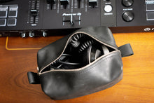handmade Headphone case leather