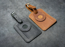 Personalized Leather Luggage tag