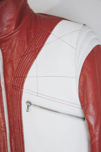 Chaqueta de cuero de aviador para hombre | Chaqueta bomber de cuero clásica