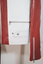 Chaqueta de cuero de aviador para hombre | Chaqueta bomber de cuero clásica