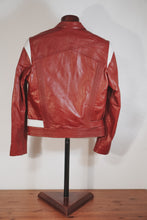 Chaqueta de cuero de aviador para hombre | Chaqueta bomber de cuero clásica