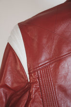 Chaqueta de cuero de aviador para hombre | Chaqueta bomber de cuero clásica