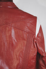 Chaqueta de cuero de aviador para hombre | Chaqueta bomber de cuero clásica