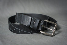 Mens Leather Belt Black