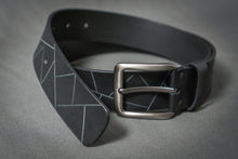 Leather Belt Black handcrafted