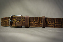tan brown leather belt