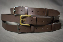 Dark Brown Leather Belts
