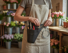 Werkzeuggürtel aus Leder | Blumenwerkzeuggürtel, Gartenwerkzeuggürtel, Friseurwerkzeuggürtel