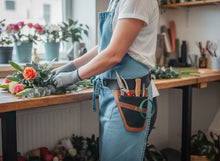 Werkzeuggürtel aus Leder | Blumenwerkzeuggürtel, Gartenwerkzeuggürtel, Friseurwerkzeuggürtel