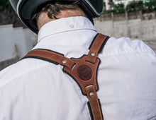 Bretelle in pelle rinforzata | Regalo personalizzato per gli uomini | Fatto a mano