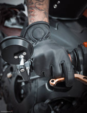 Custom Leather Motorcycle Gloves for Bobber, Cafe Racer, Scrambler