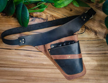 Leather Tool Belt for Florist Barber HairStylist Gardener Hairdresser Scissor Belt Bag