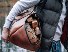 Log Carrier Leather