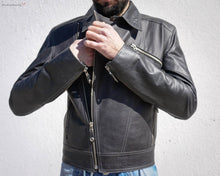 Men's Classic Custom Leather Jacket