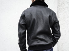 Men's Classic Leather bomber jacket