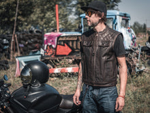 Motorcycle Leather Vest FashionRacing