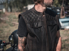 Motorcycle Leather Vest FashionRacing