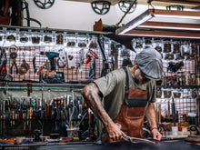 Split Leg Leather Apron Personalized Aprons are made of high quality leather Gift for Blacksmith Woodworker Barista Barber Grilling BBQ Work