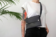 Minimalist Leather Belt Bag