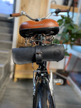 Bike Tool Organiser Roll, Black Leather