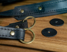 Black Leather straps for camera