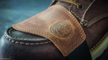 brown motorcycle shifter protector