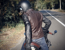 cafe racer motorcycle jacket by Fashion Racing