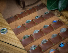 Leather Collector Coin Case