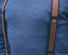 Reinforced Leather Suspenders | Personalized Gift For Men