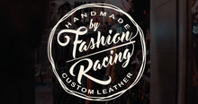 Fashion Racing canvas & leather apron
