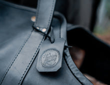 Log Firewood Carrier with sides | Black Log Tote Bag | HandMade by Fashion Racing