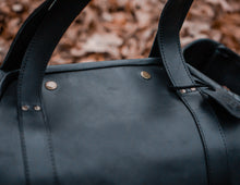 Log Firewood Carrier with sides | Black Log Tote Bag | HandMade by Fashion Racing
