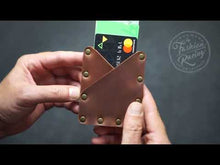 Minimalist Front Pocket Wallet DIY, No Stitch Rivet Card Case Template