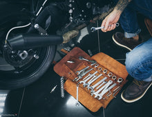 Motorcycle Leather Tool Roll, Tool roll Personalized, Leather Organizer, Leather Tool Storage, Custom leather tool bag, Best gift for bikers