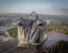 Mens Travel Leather Backpack
