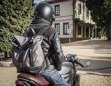 Cafe Racer Leather Backpack