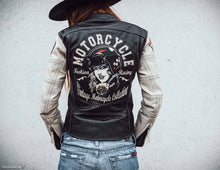 Leather Jacket / Woman leather jacket / Cafe Racer leather jacket / motorcycle leather jacket / custom leather jacket / biker leather jacket