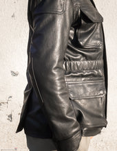 Hunter Leather Jacket, Leather Jacket for Men, Men's Autumn Leather Coat