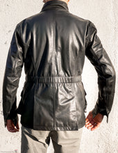 Hunter Leather Jacket, Leather Jacket for Men, Men's Autumn Leather Coat