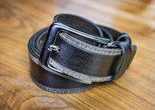 Men’s Leather Designer Belt "Story" | Handcrafted | Vintage Brown