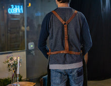 Work clothes, Bartender, Barista, Waiters, Baker Apron,Women's Apron, Men's apron, Tablier Cuir