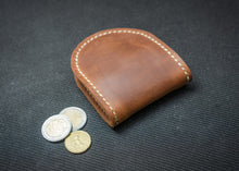 Leather Coin Purse | Personalised gift, Handcrafted