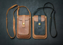 Leather Bag Pocket phone, Iphone Bag, Leather crossbody bag phone, Mobile phone crossbody bag, Designer leather phone bag, Leather Bag Purse