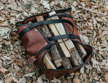 Firewood Log Carrier with sides | Log Tote Bag | HandMade by Fashion Racing