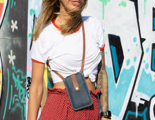 Leather Phone Bag | Crossbody elongated Bag | Small-sized leather bag | Go Hands-Free With Our Designer Phone Bags | Phone pouch with flap
