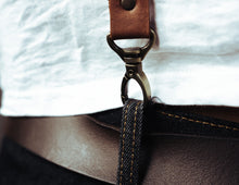 Leather Suspenders, Wedding Suspenders, Mens Suspenders, Groomsmen Suspenders, Rustic Suspenders