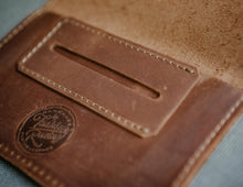brown tobacco pouch
