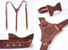 Leder Hosenträger mit Fliege Personalisierte Hosenträger Fliege für Trauzeugen Männer Frauen Leder Hosenträger Ringträger Toodler Boys Geschenk